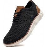 Men's Oxfords Lightweight Mesh Dress Fashion Sneakers Business Casual Walking Shoes